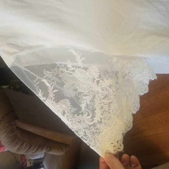 Shein Curve Lace Sleeve Tee 4XL - Picture 3 of 6